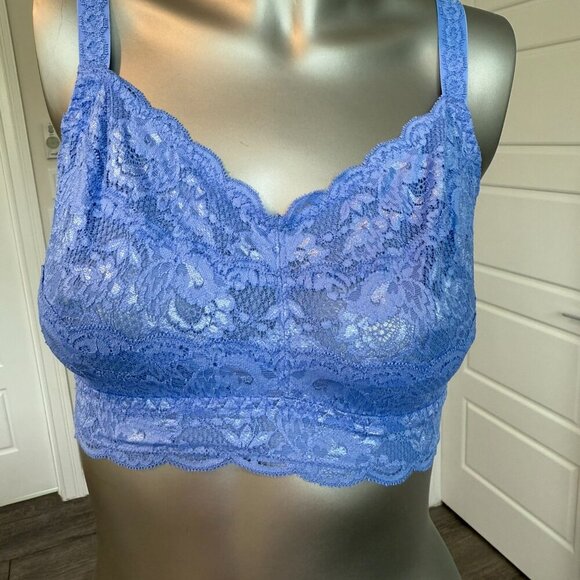 Cosabella Never Say Never Curvy Sweetie Bralette Lace Bra Size M Medium - Picture 3 of 4